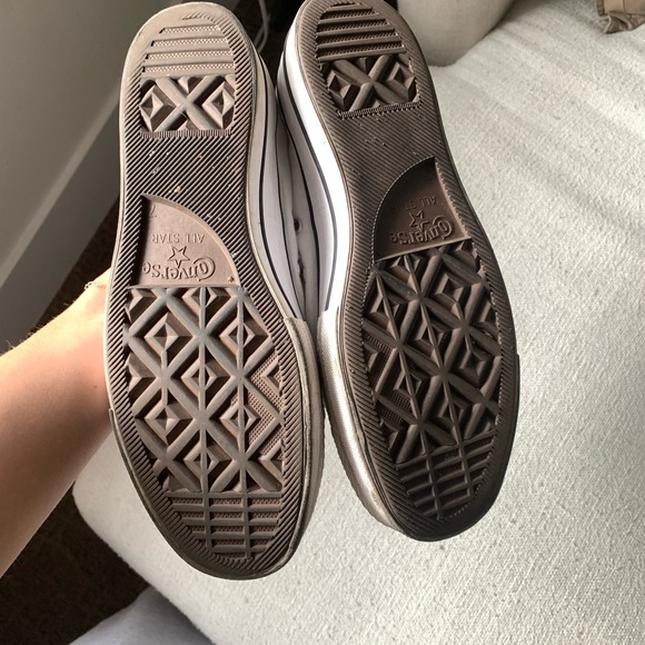 White Canvas Sneakers - Picture 3 of 7